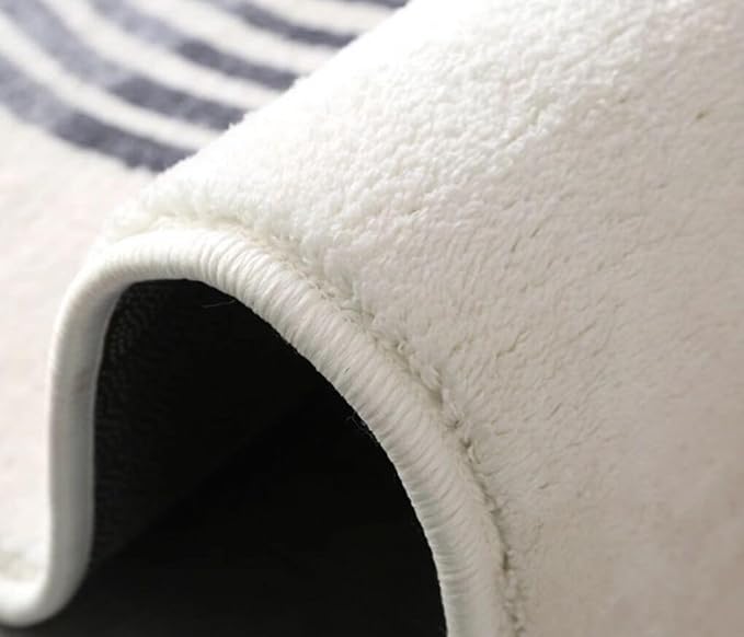 Modern Abstract Black White Grey Marble Pattern Irregular Shaped Area Rug for Living Room Bedroom Playroom Unique Designer Odd Shaped Rugs Faux Wool Carpet 10x12 Simple Boho Diningroom Anti Slip Mats