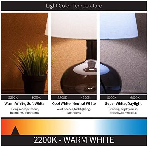 Vintage LED Edison Bulb G30 4W Dimmable LED Filament Bulb Globe Pineapple Shaped Light Bulb 2300K Warm White E26 400LM Equivalent 40W Incandescent (Amber)
