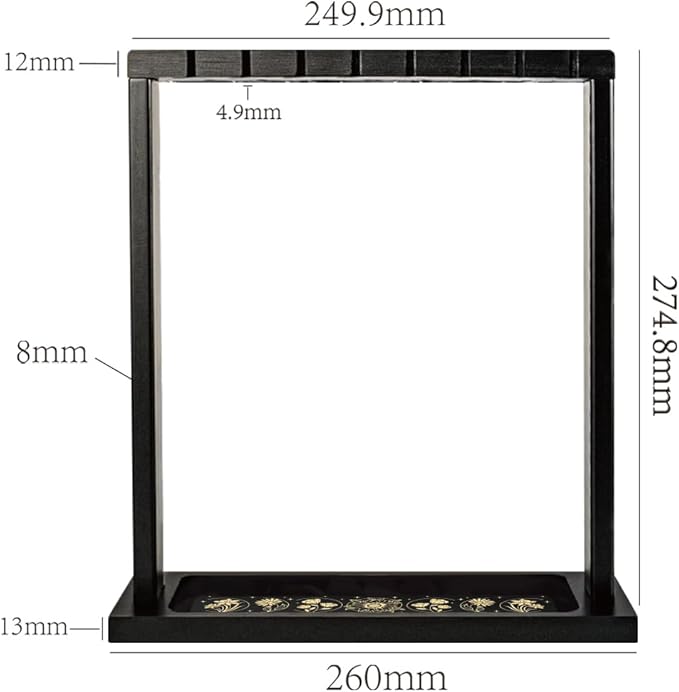 Wooden Pendulum Crystal Display Holder Wooden Crystal Display Shelf Moon Phase Witch Supplies Organiser for Incense Necklace Witch Rock Stone Jewelry Display