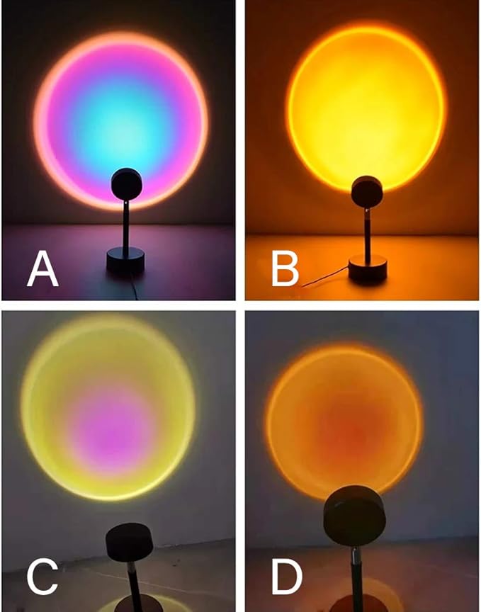 The Original Golden Hour Sunset Projector Lamp, Signature Sunset LAMP (C)