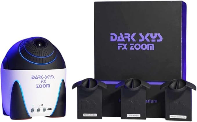Dark Skys FX Zoom Galaxy Planetarium Star Projector
