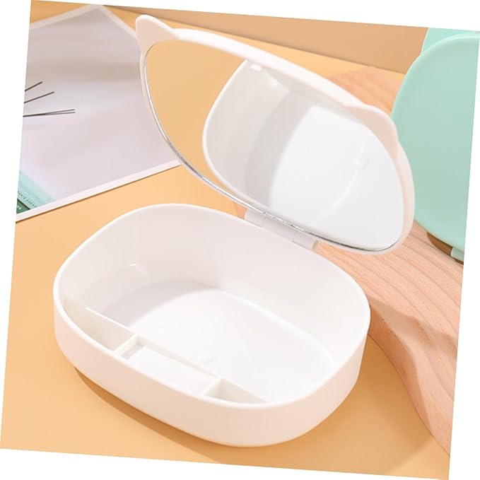 VALICLUD Cosmetic Organizer Box Hair Tie Organizer Portable Hair Clip Holder Jewelry Box Fashion Design