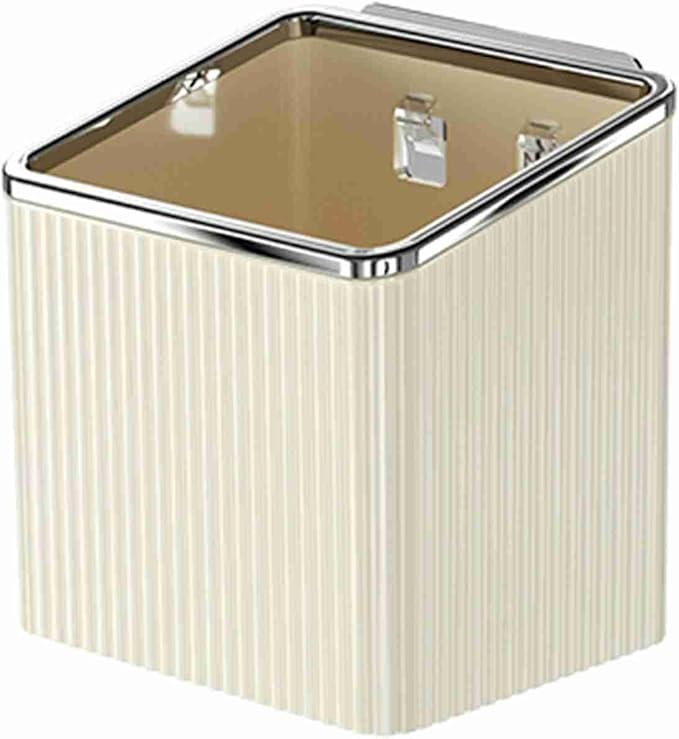 Floating Shelves Wall Bin Organizer Adhesive Wall Mounted Plastic Storage Organizer No Drilling Hanging Storage Containers Makeup Organizer Shelf for Office, Kitchen, Home