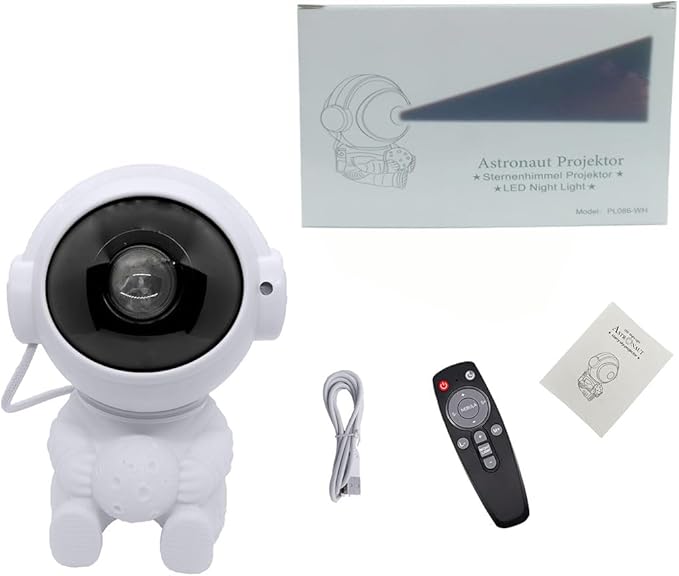 Astronaut Galaxy Projector LED Night Lights for Kids,Nebula Ceiling Lamp Star Light Nightlight Kids for Room Deco with Timer and Remote