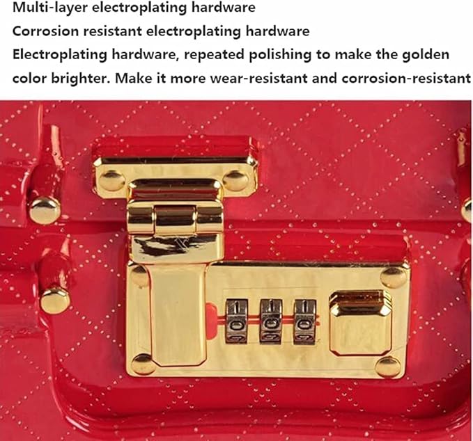 Jewellery Storage Jewelry Box Jewelry Case Digit Code Lock Jewelry Boxes Big Capacity Watch Necklace Organizer Box Makeup Wedding Supplies Gift Jewellery Display Box