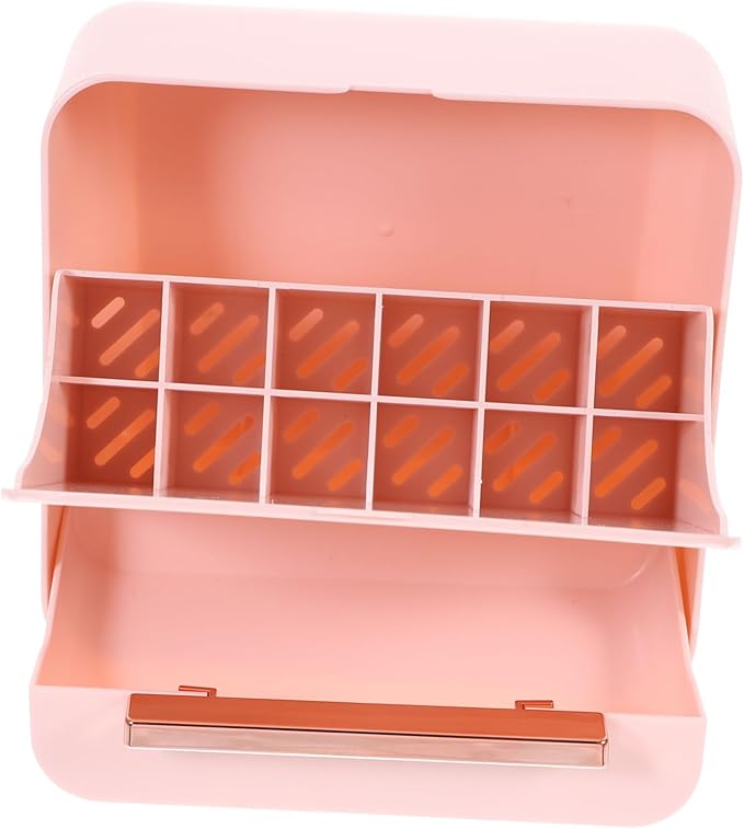 Large Capacity Makeup Organizer Drawer for Lip Gloss and Brooch Storage Elegant Decorative Jewelry Box for Vanity and Desktop Use