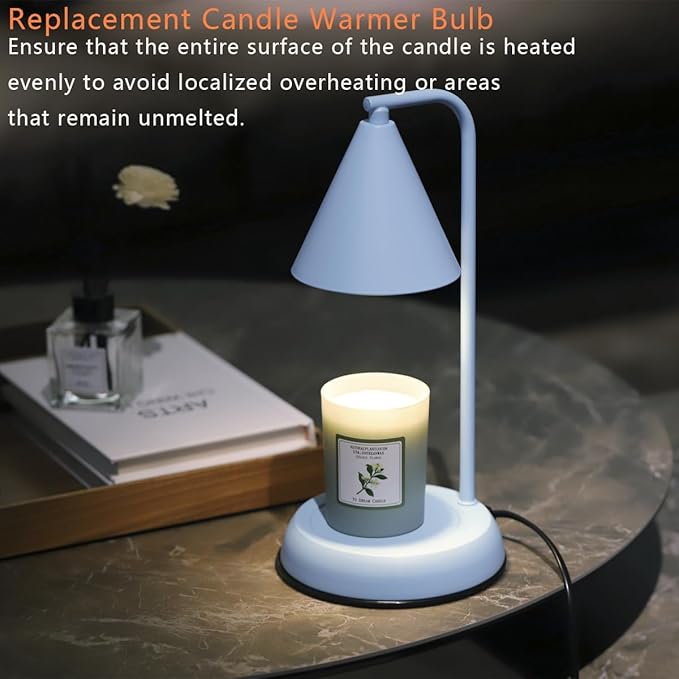 BOGAO Halogen Bulb 50 Watt GU10 120V NP5 Replacement Bulb for Candle Warmer, Scent Wax Burner, Fragrance Melt, Warming JDR Dimmable, Warm White 2700K Pack of 4