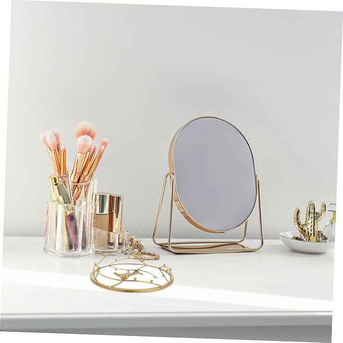 Alipis Bird Decorative Mirror Jewelry Tray Perfume Organizer Makeup Organizer Bathroom Tray