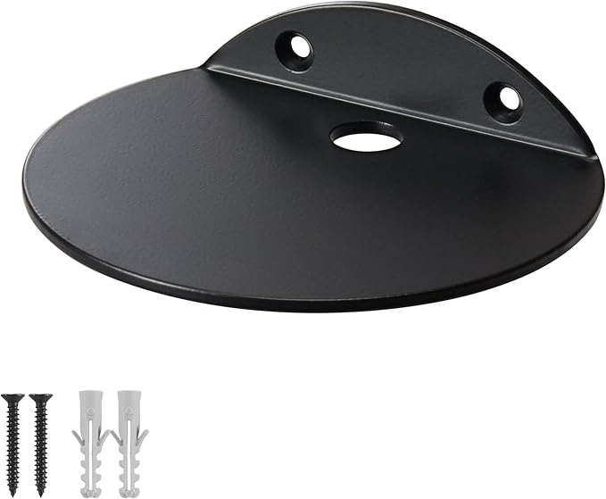 Small Wall Shelf,3.0mm Aluminum Alloy Small Floating Shelf,for Bathroom, Bedroom, Living Room, Kitchen,Office(Black 5.7 in)