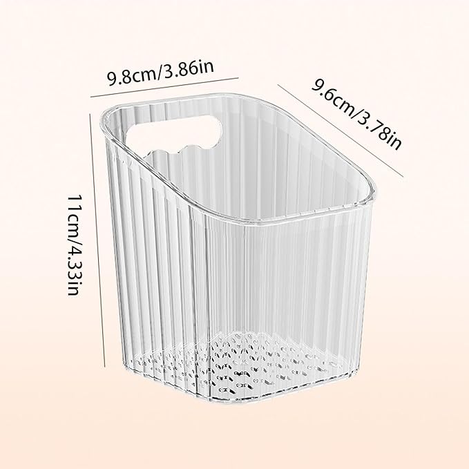 Adhesive Acrylic Shelves - Clear Wall Mounted Organizer Display Shelf | Storage Bins Containers for Bathroom Office Pantry Dorm Home Apartment RV Makeup Cabinet Garage
