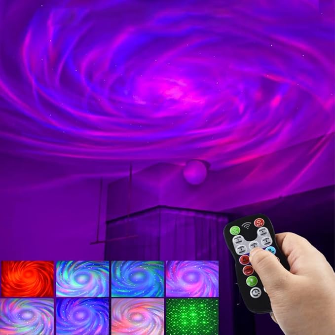 Northern Galaxy Light Projector Star Night Light with Timer and Remote Control for LED Star Projector for Ceiling Bedroom Decoration Party