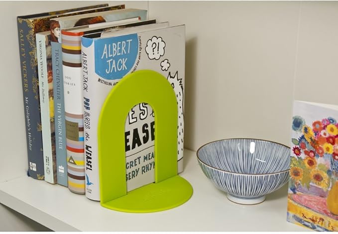 IF The Pop-Up Book End, Single Bookend, Contemporary Colours - Lime Green