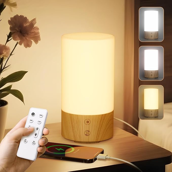 10000 Lux Light Therapy Lamp, UV-Free Sun Lamp with Remote Control, 3 Color Temperatures, 4 Brightness & Timer, Natural Daylight Sunlight for Home, Office