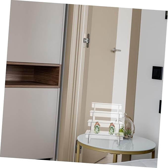DECHOUS Collection Model Storage Rack Acrylic Figures Stand Vanity Makeup Organizer Sturdy Design