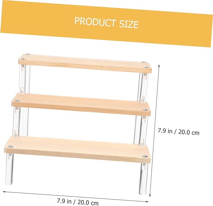 Jewelry Storage Makeup Organizer for Vanity Display Stand Multi-function Ladder Shelf