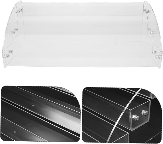 OUNONA Display Riser for Perfume Organizer Makeup Holder for Dresser and Vanity Compact Storage for Efficient Desktop Display