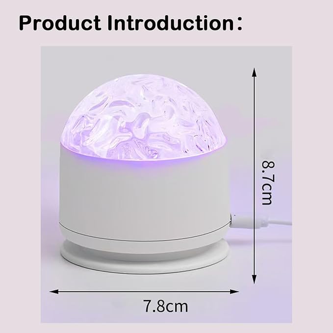 Neioaas 2 in 1 Northern Lights Projector, 16 Color Aurora Night Light Projector,Remote Galaxy Light Projector,USB Recharge Ocean Wave Projector for Playroom Birthday Kids Teen Gift (Aurora & Wave)