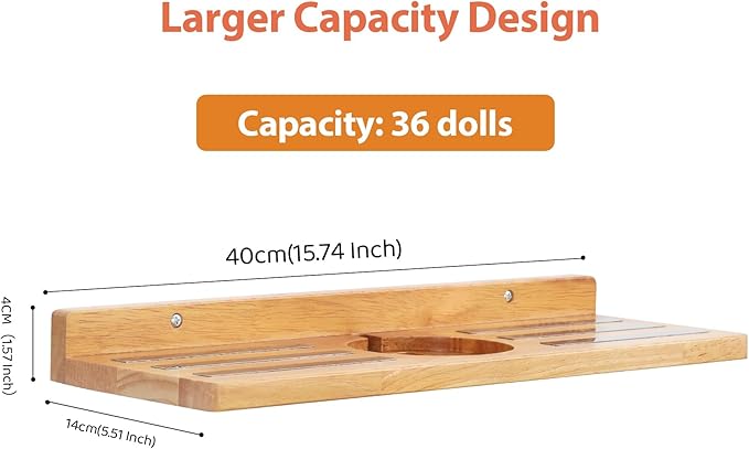 For Tonies Figures Shelf Magnetic,for Tonie Box Wall Shelves,for Tonies Characters Organizer Audio Toy Storage (Holds 36 Figurines),Compatible Charging Station for Children Kid's Room,Oak Wood