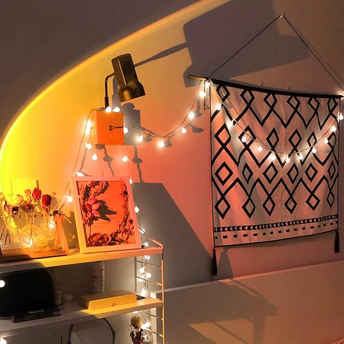 YouOKLight Sunset Lamp, Projector Sun Light 10W LED Projection Night Light 180 Degree Rotation Romantic Rainbow Light USB Charging for Photography Party Home Living Room Bedroom Decor, Sun…