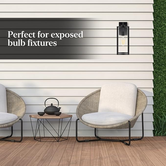 Feit Electric Vintage Exposed Filament Clear Glass LED ST19 with a Medium E26 Base Light Bulb - 60W Equivalent - 10 Year Life - 400 Lumen - 2100K Soft White - Dimmable | Original Vintage