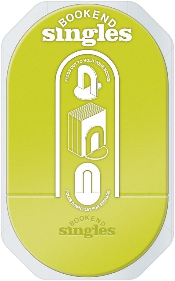 IF The Pop-Up Book End, Single Bookend, Contemporary Colours - Lime Green