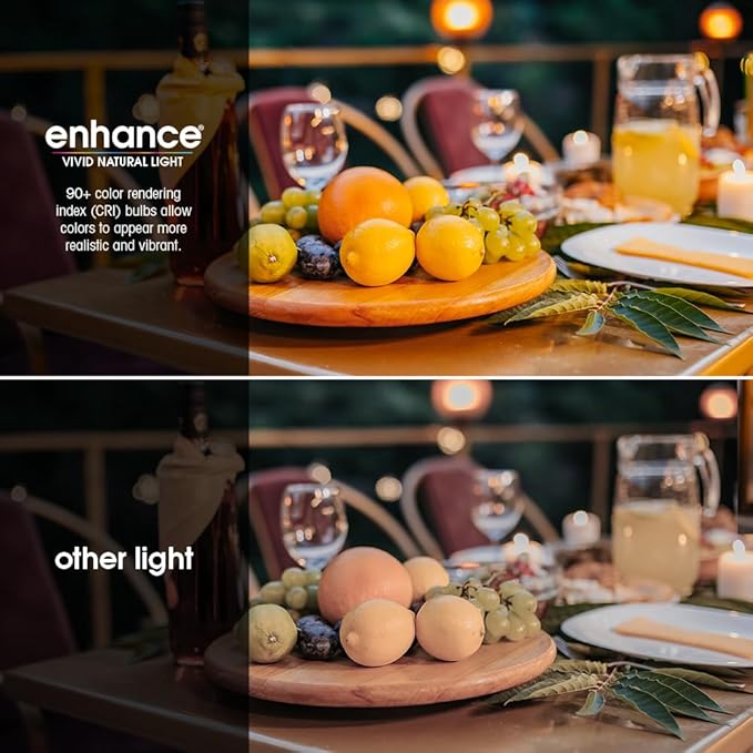 Feit Electric ST19 LED Vintage Light Bulb, 60W Equivalent, Dimmable, 5000K Daylight, 90+ CRI, Decorative Glass Filament, E26 Base, Indoor Use, 17,000-Hour Lifetime, ST1960M2/950CAFIL/2, 2 Pack
