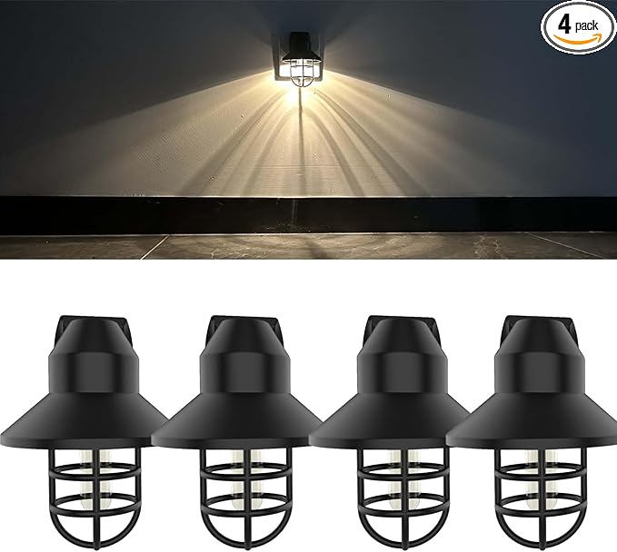 ETL Night Lights Plug Into Wall with Dusk to Dawn, Night Light Plug in Rustic Farmhouse Night Light 2700K,for Kitchen, Hallway, Bedroom