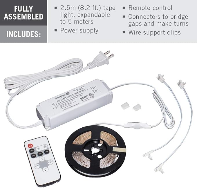 Armacost Lighting 451200 RibbonFlex Pro Series 60, 3000K-Kit 150 LED Lights