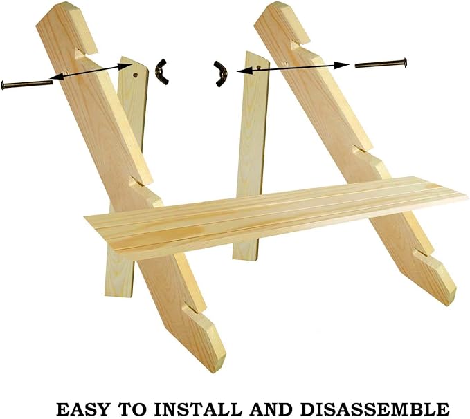 3 Steps Display Riser, Earring Display Stands, Showcase Cascading Merchandise Organizer Tray Vendor Display Supplies for Tabletop Shows Solid Wood…