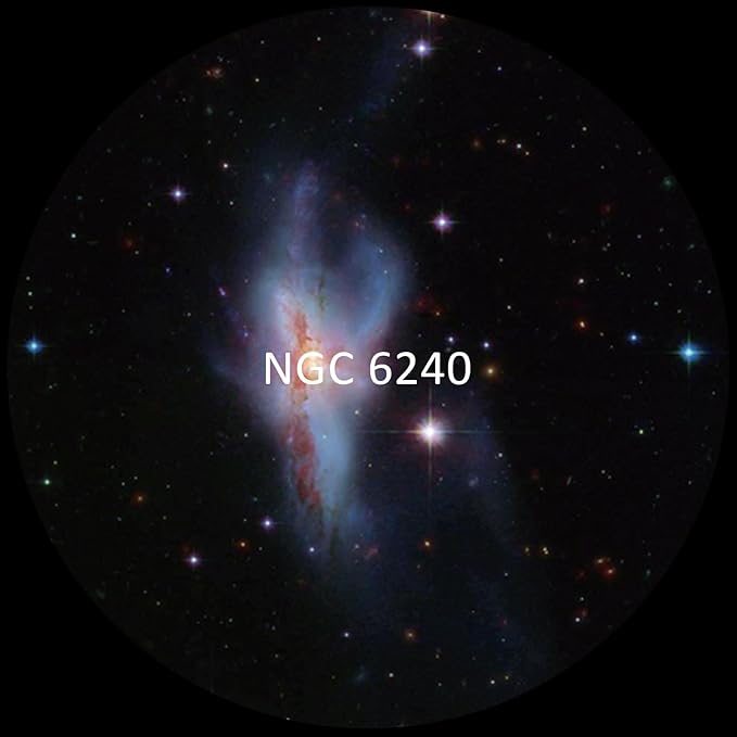 Realistic Discs - Discs for Ainael Meteor and Galaxy Projector, 5k Ultra HD Slide for Home Planetarium, 6 Discs Set Without Projector (Nebula 3)