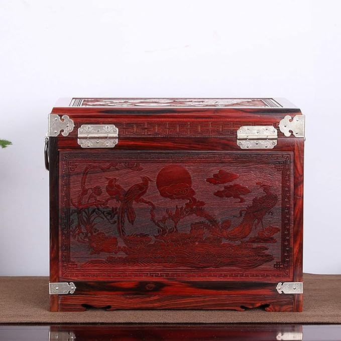 Jewellery Box Makeup Organizer Jewelry Case Organizer Jewelry Storage Wooden Jewelry Box Storage Box Antique Jewelry Box Handmade Jewelry Large-Capacity Dressing Decoration Ladies Wedding Jewelry Box