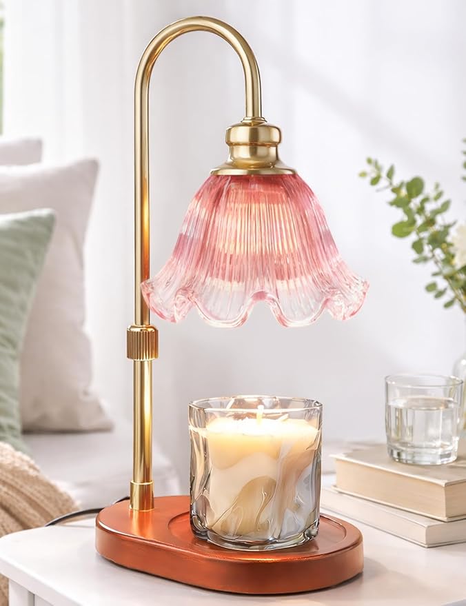 Banbanda Candle Warmer Lamp with Timer: Mothers Day Gifts,Birthday Gifts for Women, House Warming Gifts New Home Decor – Height Adjustable Candle Lamp