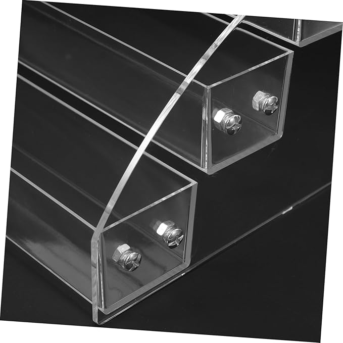 OUNONA Display Riser for Perfume Organizer Makeup Holder for Dresser and Vanity Compact Storage for Efficient Desktop Display