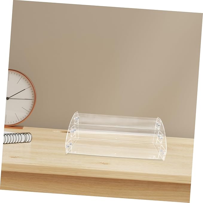 OUNONA Display Riser for Perfume Organizer Makeup Holder for Dresser and Vanity Compact Storage for Efficient Desktop Display
