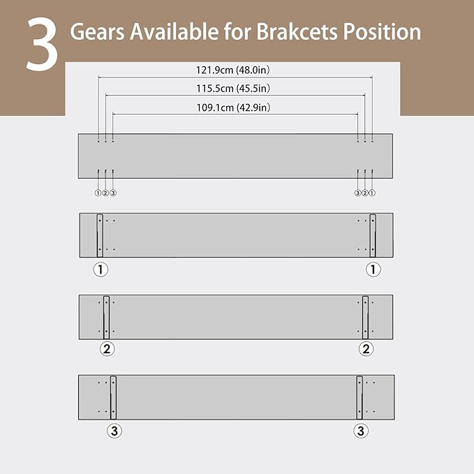 DINZI LVJ Long Wall Shelves, 55.1Inch Wall Mounted Shelves Set of 2, Extra Large Floating Storage Ledges with Sturdy Metal Brackets for Living Room, Bathroom, Bedroom, Kitchen, White
