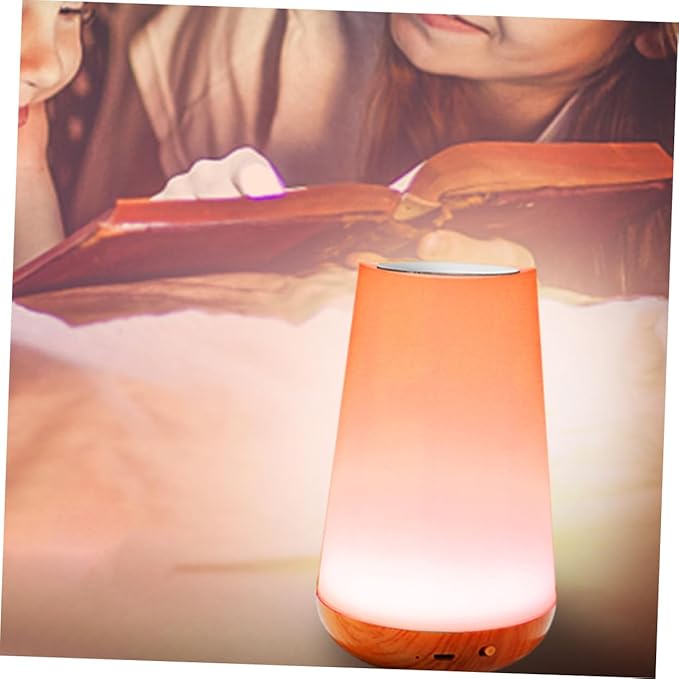 UPKOCH 1set Colorful Touch Atmosphere Lamp Night Light for Bedroom Tabletop Vibe Light for Living Room and Study Home Decoration