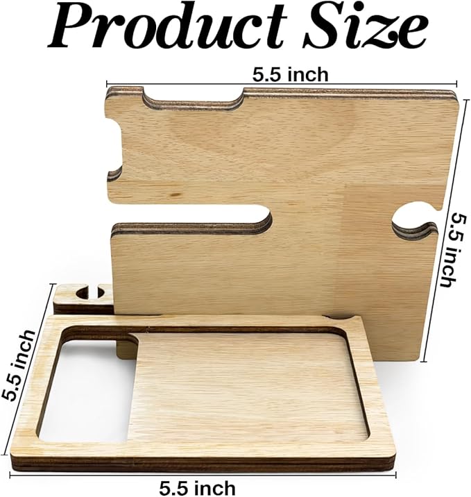 Funny Office Accountant Gifts - Multi-functional Desk Organizer - Humorous Office Quote Wooden Sign for Office Desk Shelf Decor