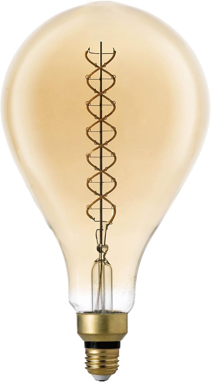SD LUX Oversized Vintage LED Light Bulbs 8W, Medium Base E26, Giant Huge Edison Bulb PS52(PS160) Large Decorative Bulbs, Dimmable 450LM(50W Equi) Pendant Lighting Warm White 2200K,1 Pack