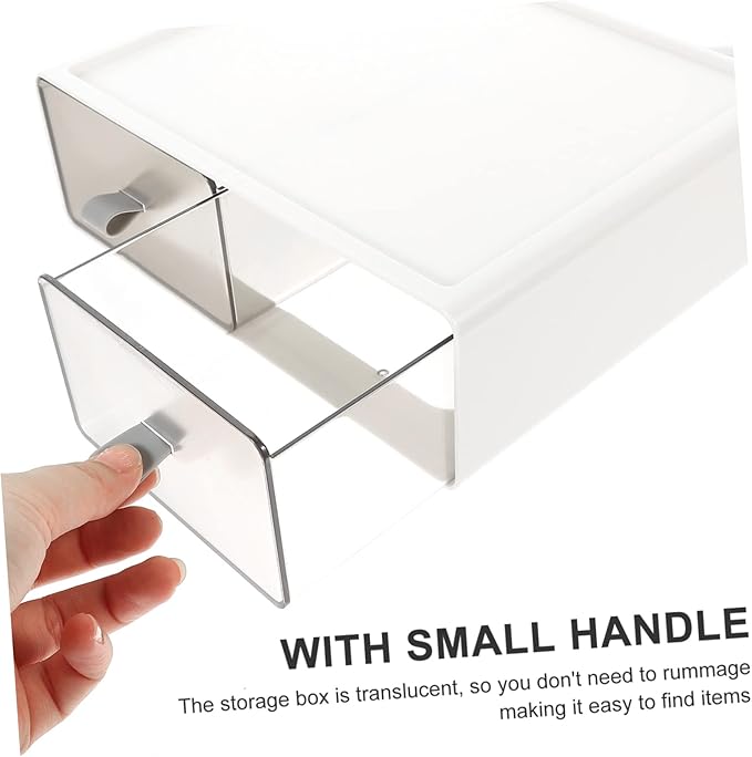 Multifunctional Drawer Jewelry Storage Box Household Makeup Organizer for Desk Sundries Cosmetics for Bedroom Bathroom and Retail Use