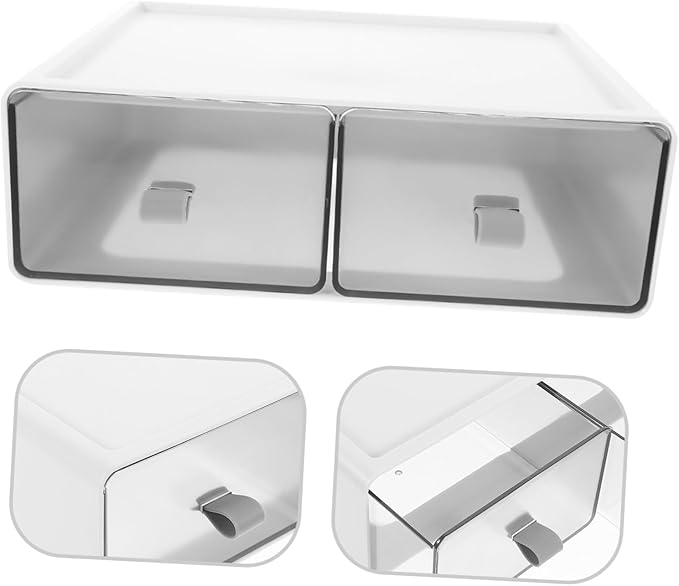 Multifunctional Drawer Jewelry Storage Box Household Makeup Organizer for Desk Sundries Cosmetics for Bedroom Bathroom and Retail Use