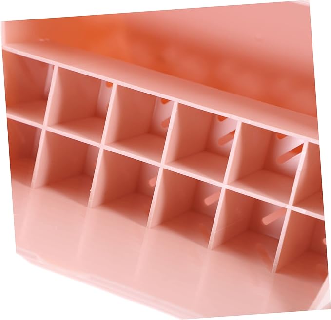VICASKY Portable Jewelry Storage Box Compact Cosmetics Organizer for Lipsticks Rings and Necklaces Durable and Stylish Design for Home Use for Women and Girls