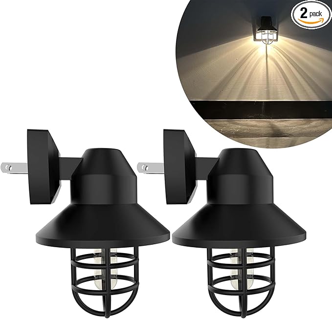 ETLNight Light, ETL Night Lights Plug Into Wall with Dusk to Dawn, Night Light Plug in Rustic Farmhouse Night Light 2700K,for Kitchen, Hallway, Bedroom