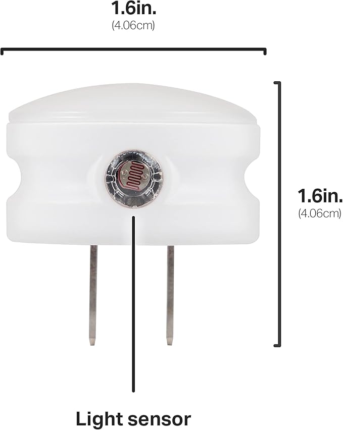 Lights by Night Plug In Night Light Bedroom Decor Apartment Essentials LED Lights Ambient Lighting Dusk to Dawn Sensor Nightlight Bathroom, 10 pack
