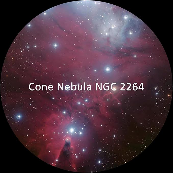 Realistic Discs - Discs for Ainael Meteor and Galaxy Projector, 5k Ultra HD Slide for Home Planetarium, 6 Discs Set Without Projector (Nebula 3)