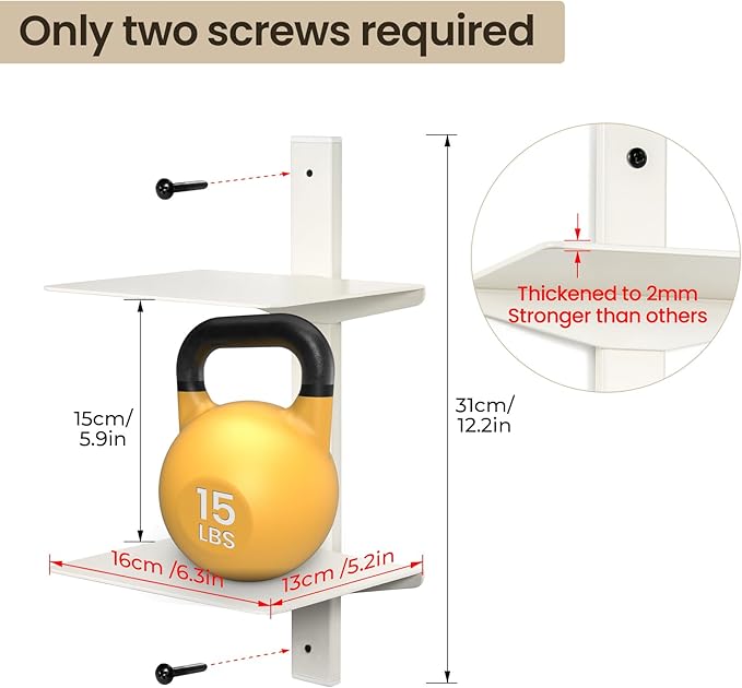 Floating Book Shelves for Wall, 4 Tier Invisible Floating Bookshelf, Vertical Spine Book Tower, Wall Mounted & Space Saving, Heavy Duty Metal Book Organizer for Home Office, 2 Pack White