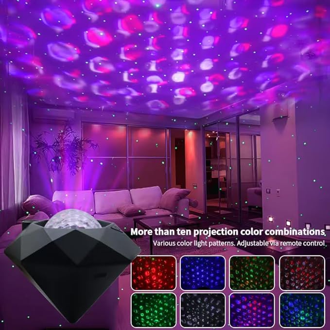 Star Projector, Galaxy Projector Night Light with Timer and Remote Control for Adults LED Star Projector for Ceiling Bedroom Decoration Party