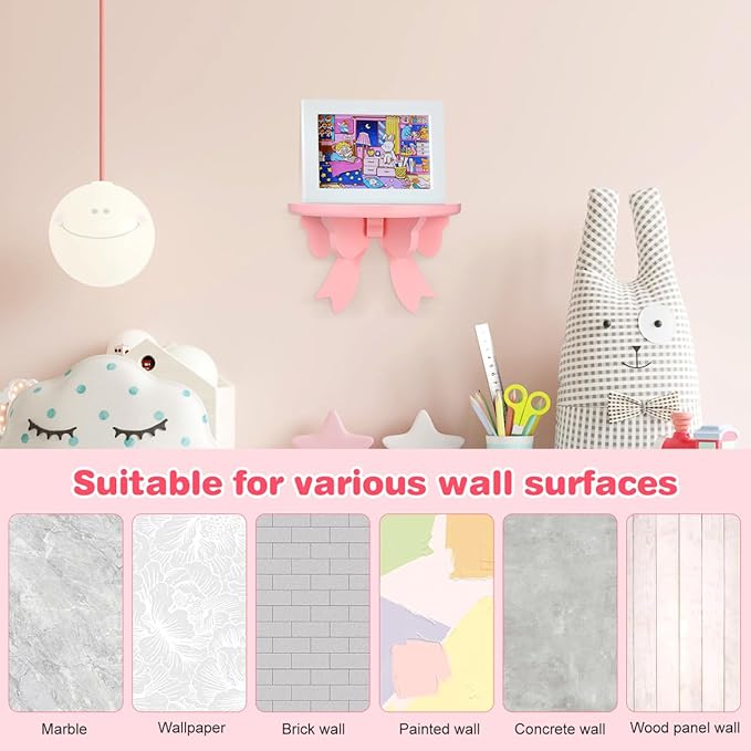 Zerodeko Nordic Style Semicircle Wooden Wall Storage Shelf 7.87X5.11X3.93In Floating Rack for Kids Room Decor Books Plants Toys Organizer