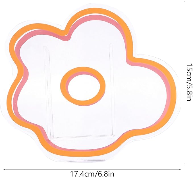 FAVOMOTO FAVOMOTO Cloud Shaped Vase, Modern Acrylic Stylish Book Shape Design Vase Acrylic Arch Clear Inner Desk Organizer for Make up Brush Pen Holder Decorative