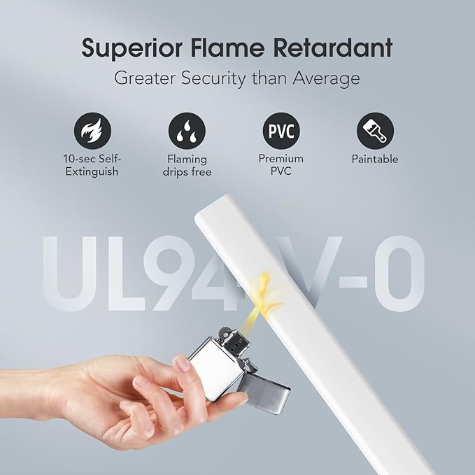 Delamu Cord Covers for 4-7 Wires on Wall, 62.8in Cord Hider Cable Hider, Paintable Wire Covers for Cords on Wall, TV Cord Hider for Wall Mount TV, Cable Cover Management, 4X L15.7 W1.57 H0.78in
