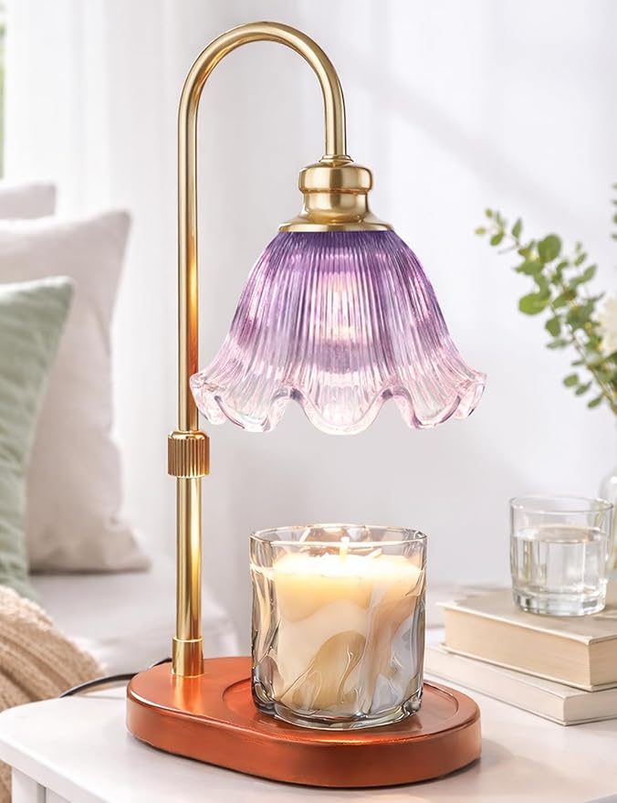 Banbanda Candle Warmer Lamp with Timer: Mothers Day Gifts,Birthday Gifts for Women, House Warming Gifts New Home Decor – Height Adjustable Candle Lamp
